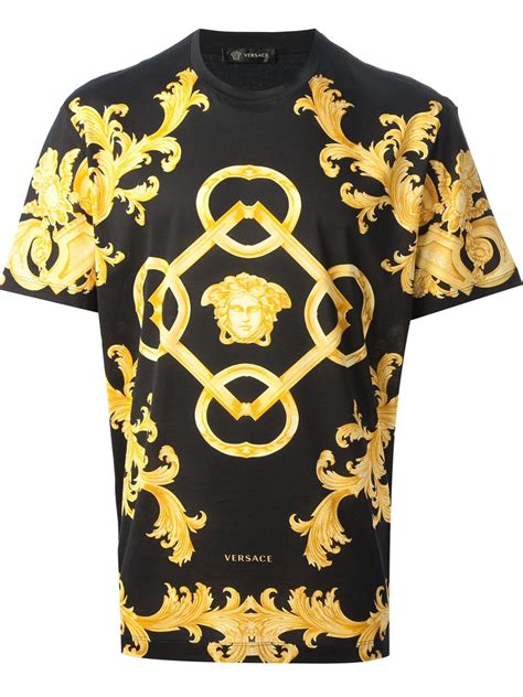 versace t-shirt männer|versace long sleeve t shirts.